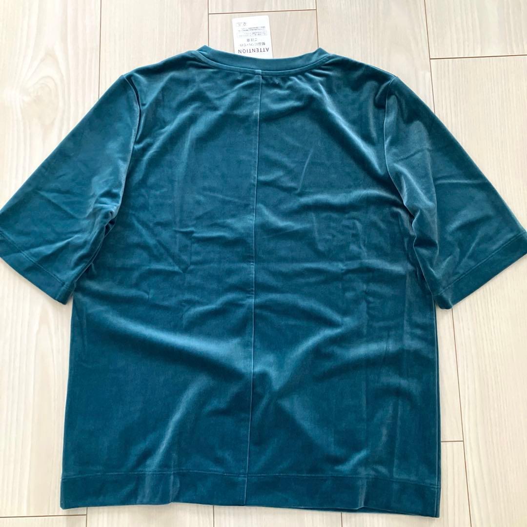 《andGIRL掲載》ベロアボクシーTシャツ【洗濯機洗い可】index — image 4