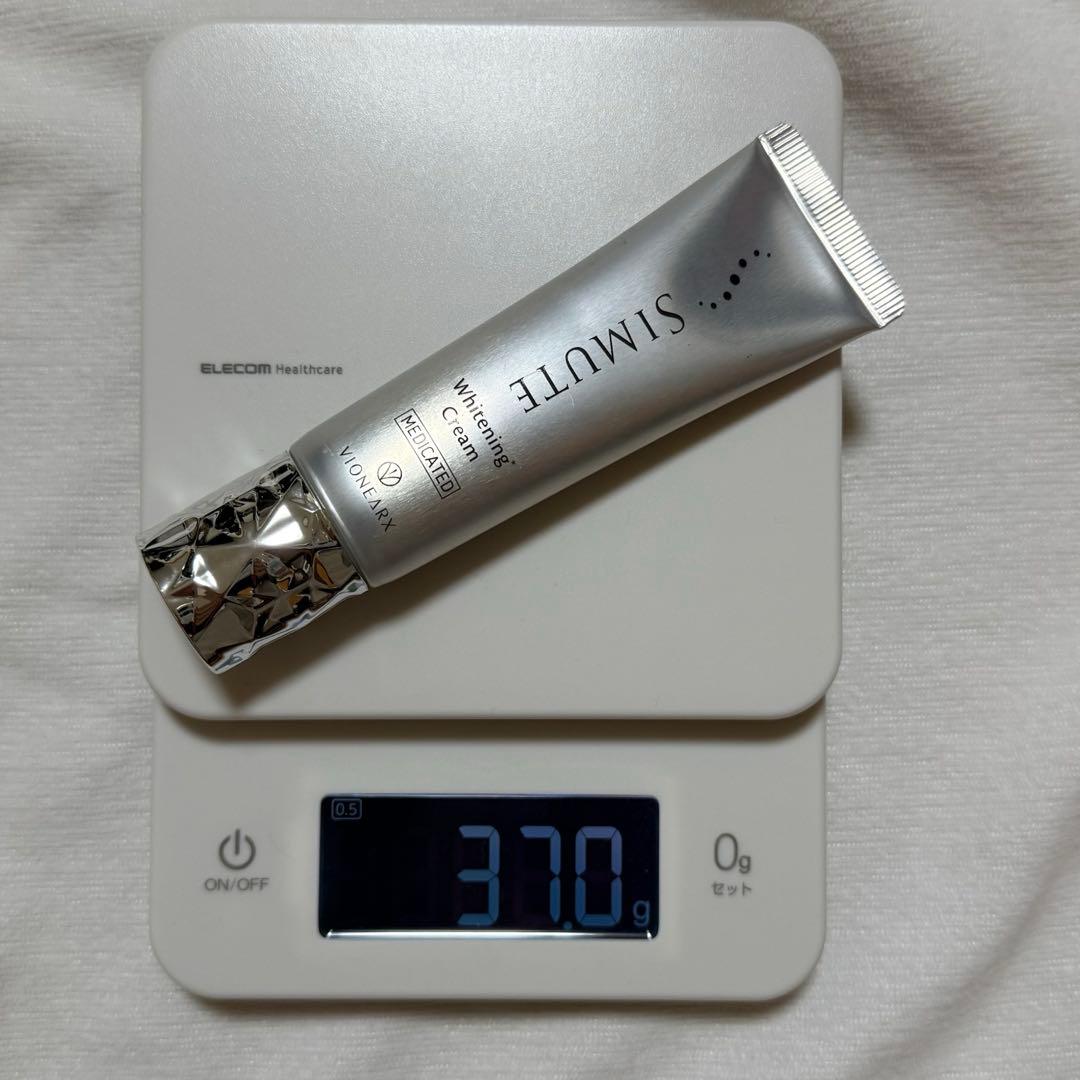 【開封済み】SIMUTE シミュート 薬用美白クリーム 3本セット — image 4