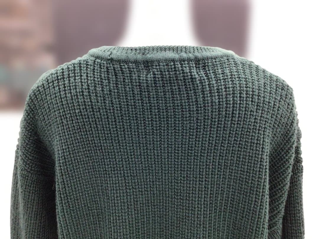 バレンシアガ　BALENCIAGA　ダークグリーン ニットセーター — image 5
