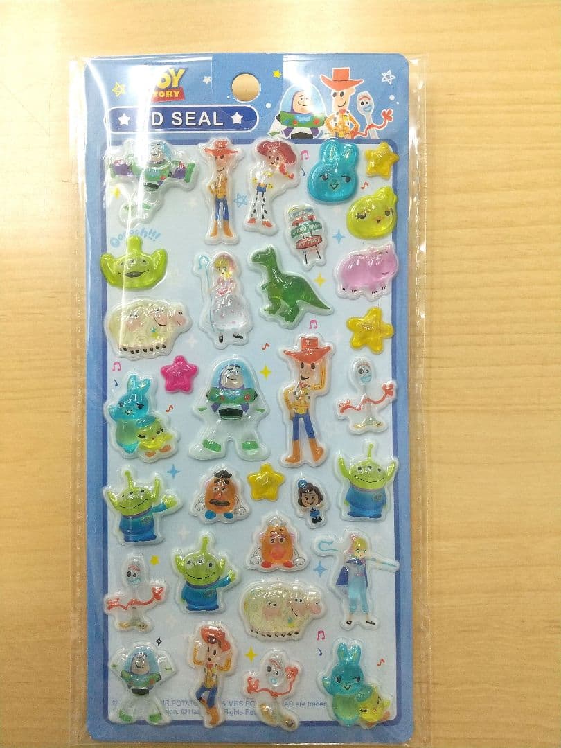ディズニー トイストーリー、ミッキー 3Dシール 3枚セット — image 4