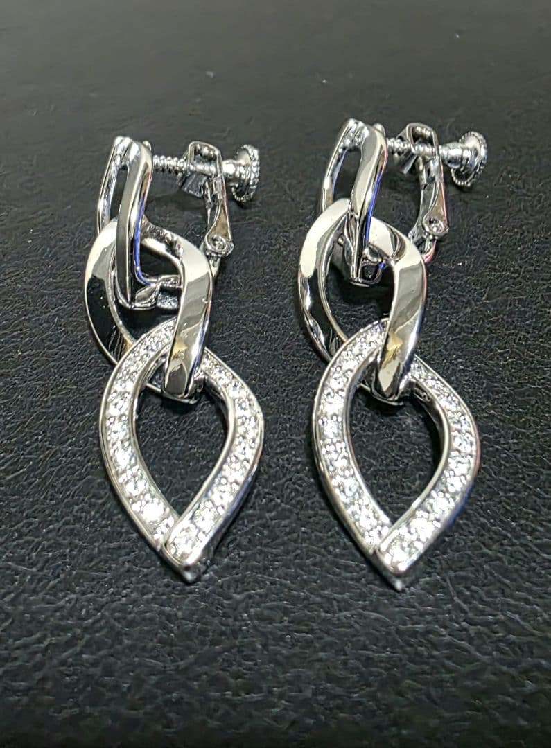 新品 ジルコニア ダイヤモンド ピアス イヤリング アクセサリー — image 2