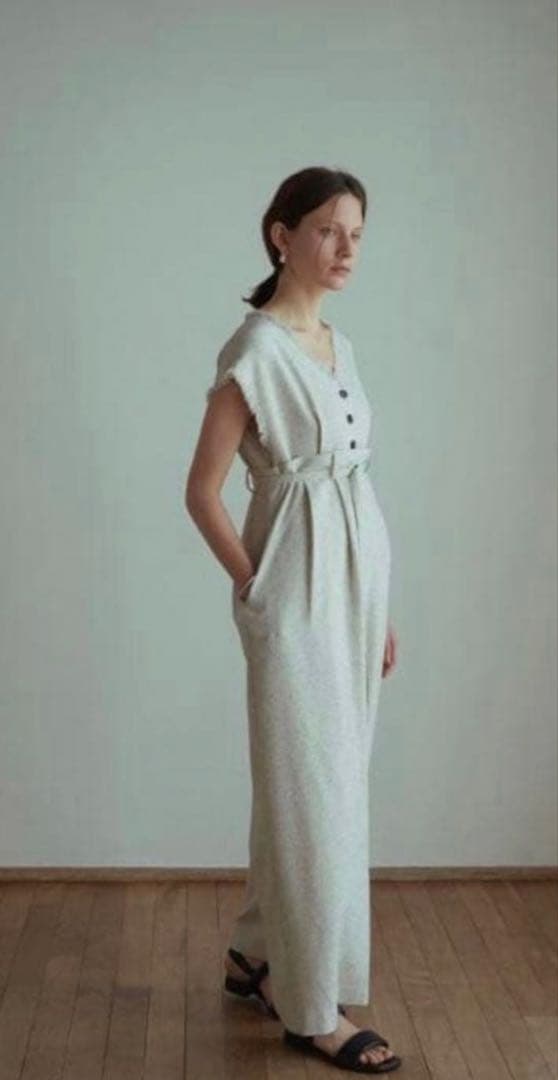Clane TWEED FRINGE ALLINONE クラネ オールインワン — image 5