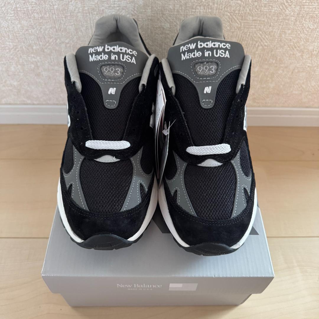 新品 領収書付き ニューバランス MR993BK US9.5D 27.5 — image 3