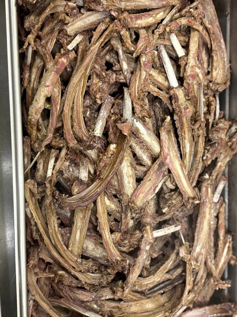 〈業者届出済み〉肉付きあばらジャーキー【お得な大容量2セット約220g】無添加‼️ — image 3