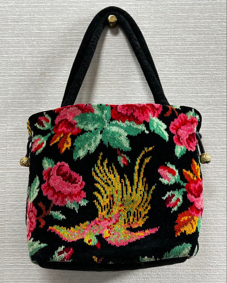 FEILER フェイラー ハンドバッグ トートバッグ 手提げ 花柄 — image 2