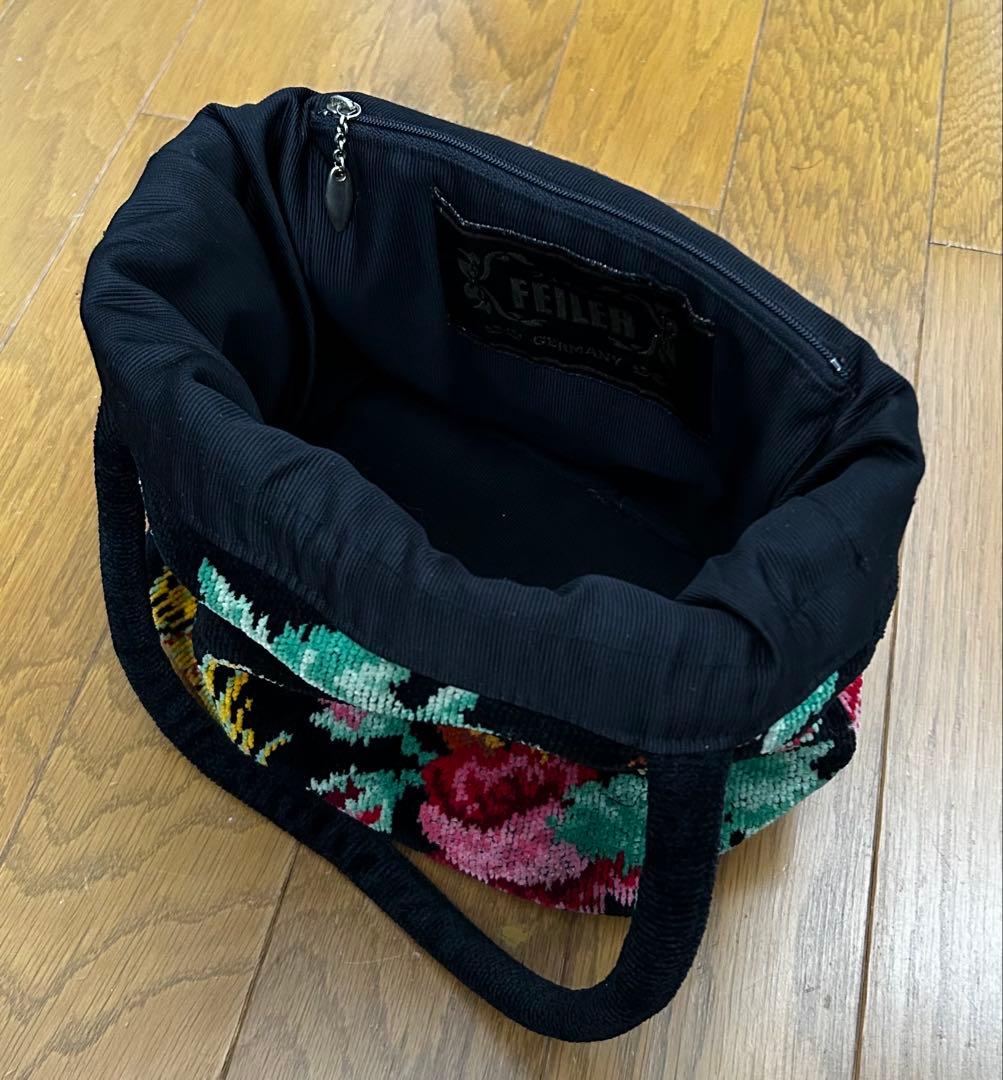 FEILER フェイラー ハンドバッグ トートバッグ 手提げ 花柄 — image 3
