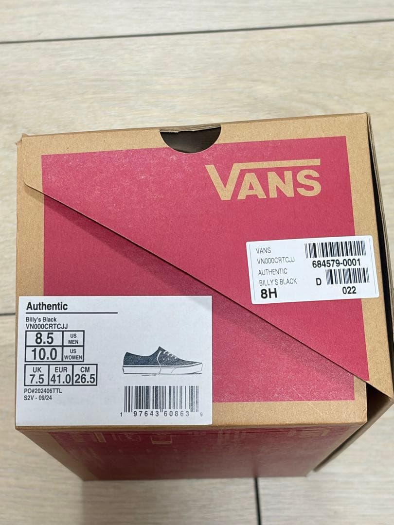 VANS x BILLY’S Authentic オーセンティック ブラック — image 4