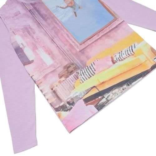 MIKIO SUZUKI ミキオスズキ アートデザイン プリントTシャツ ロンT — image 3