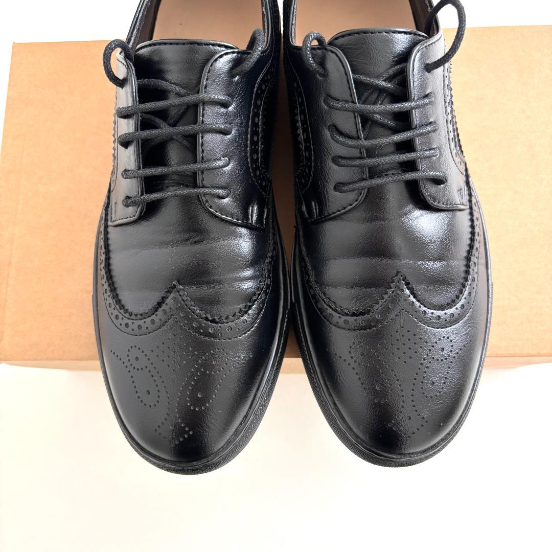 【現行品・完売サイズ】MYSELF ABAHOUSE ウイングチップ 26cm — image 3