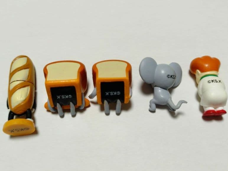 パンどろぼう バスボール マスコット 5点まとめ売り — image 3