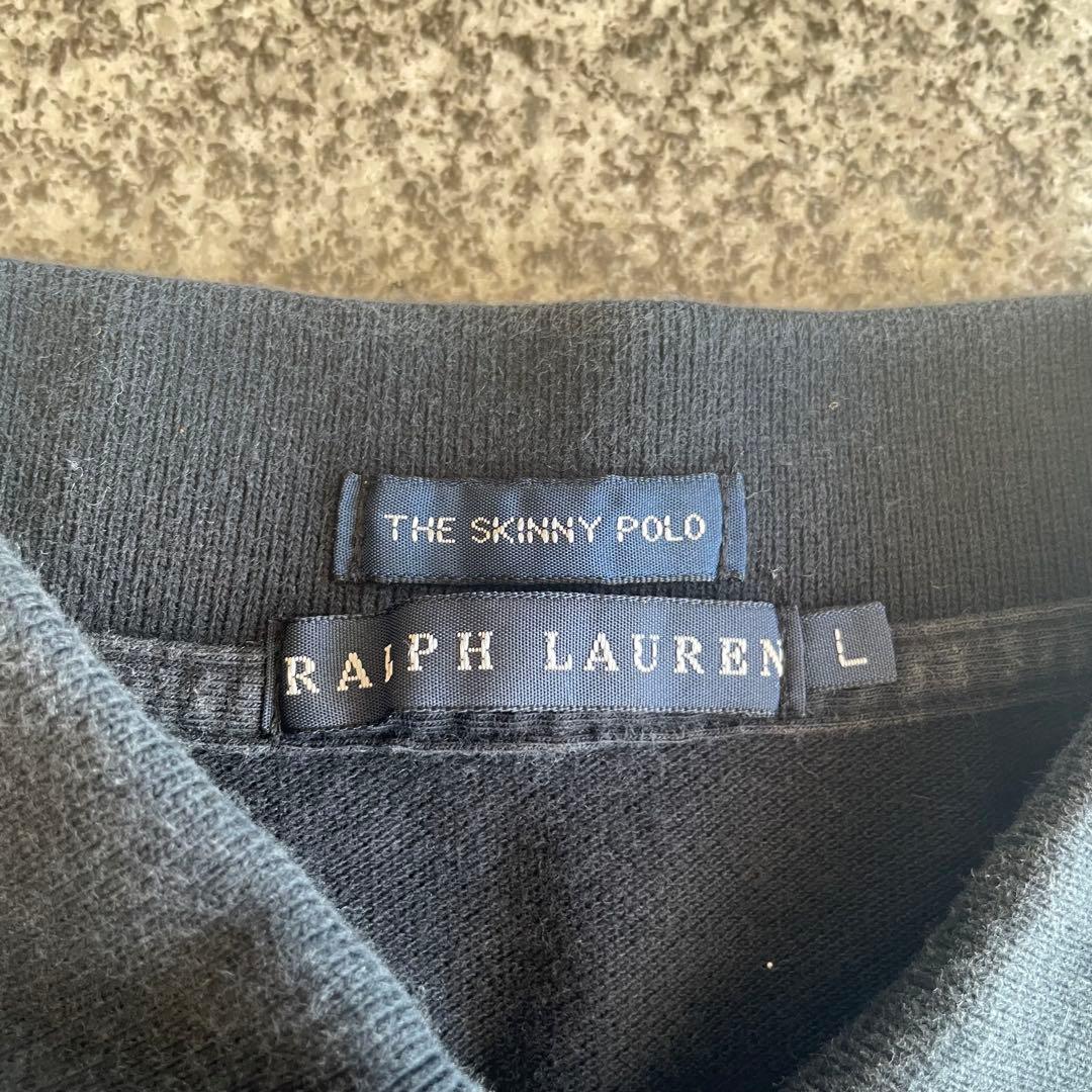 【E2】Ralph Lauren The Skinny Polo 半袖 L — image 2