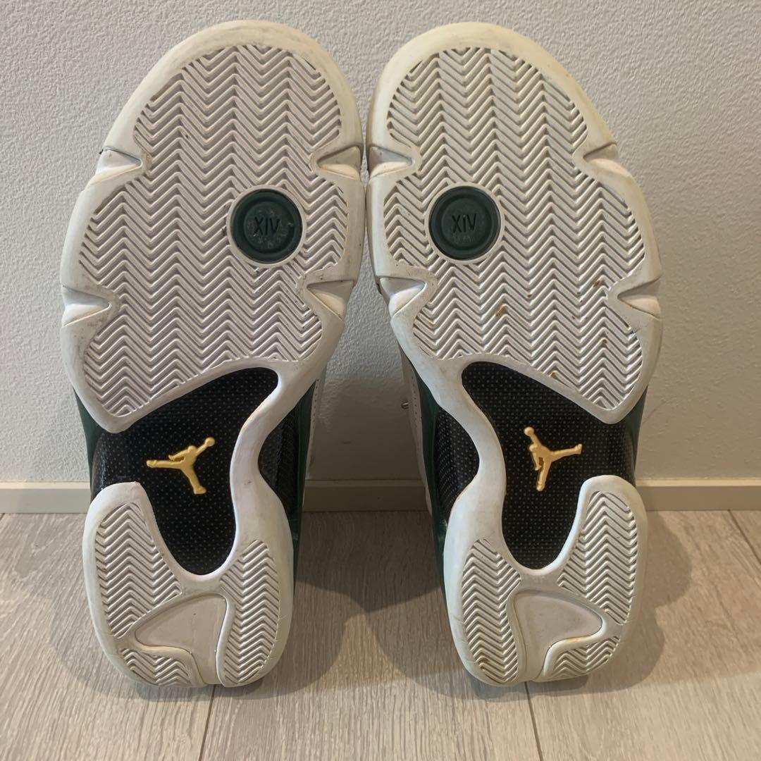 【日本未発売】Jordan14 Green ジョーダン 14 グリーン 28cm — image 3