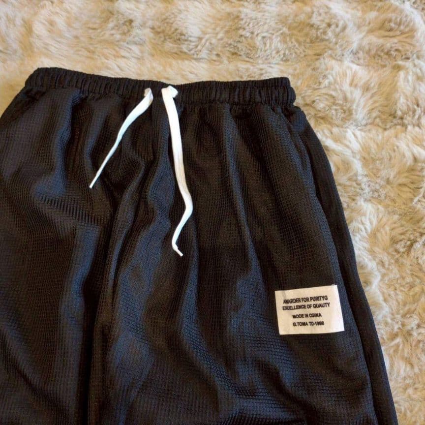 現品限り！5XL長袖シャツ＆パンツセット黒　通気性　薄手速乾　オールシーズン — image 4
