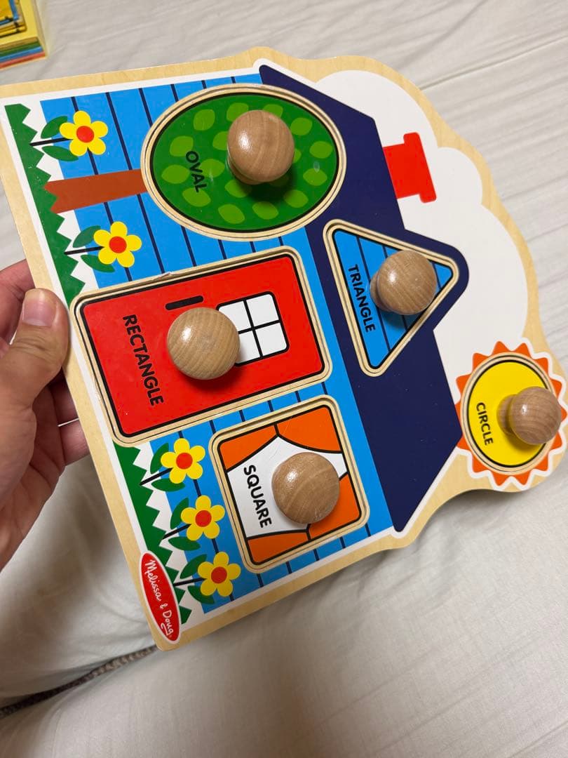 Melissa & Doug 木製型はめパズル 知育玩具 — image 2