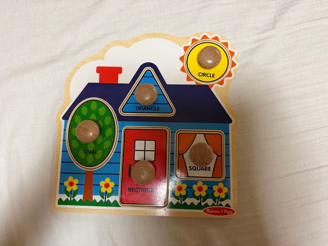 Melissa & Doug 木製型はめパズル 知育玩具 — image 3