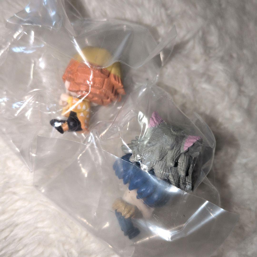 新品未開封　鬼滅の刃 ミニフィギュアハグコット 善逸伊之助セット — image 2