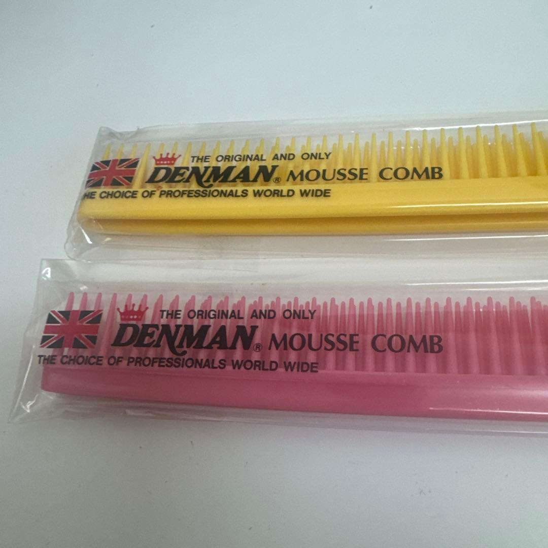 DENMAN MOUSSE COMB イエロー・ピンク 2色セット　デンマン — image 2