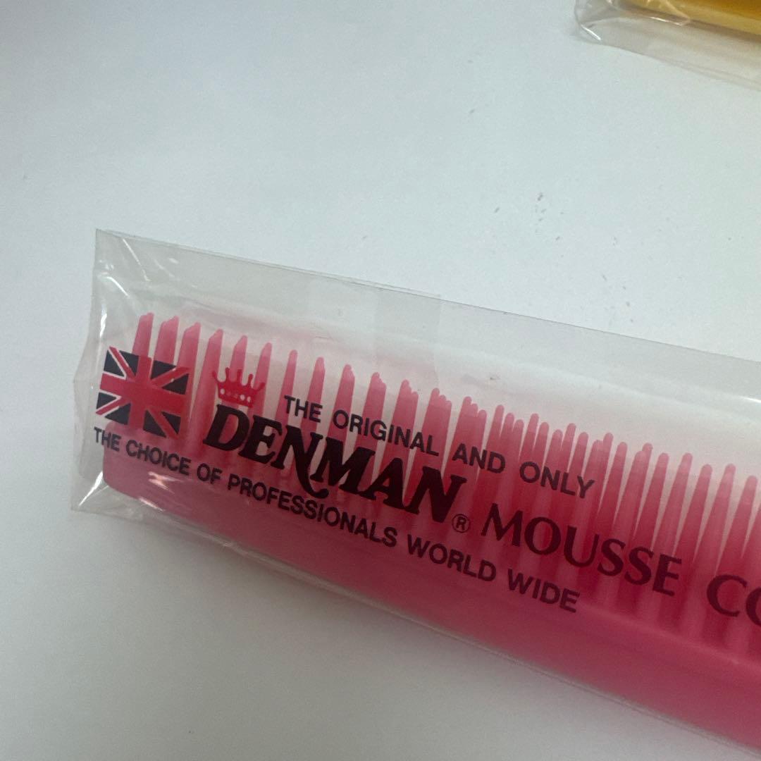 DENMAN MOUSSE COMB イエロー・ピンク 2色セット　デンマン — image 5