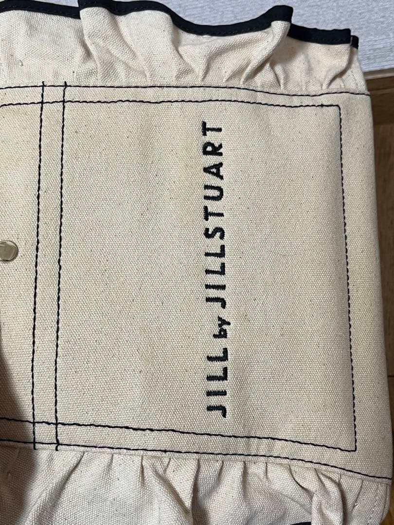 JILL by JILLSTUART フリルトートバッグ キャンバス 白 — image 4