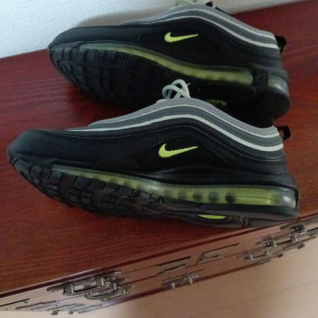 NIKE AIR MAX 97 ブラック ネオングリーン — image 3