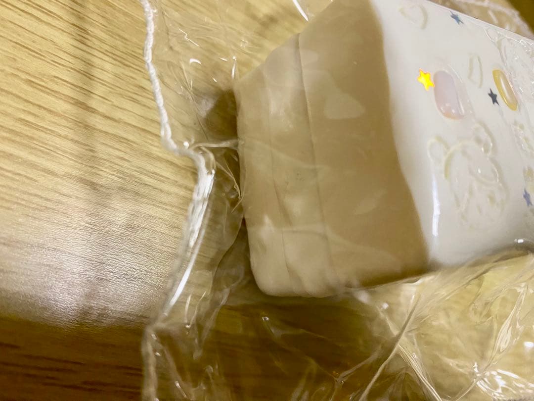 春日幼稚園スクイーズ ホワイトロゴケーキ もち泥感 糯米泥 — image 4