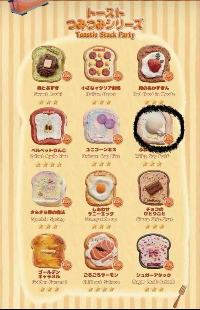 み*ゅ様 メロジョイトーストつみつみシリーズ — image 2