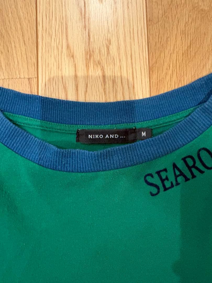 NIKO AND... SEAROAR Tシャツ グリーン M — image 2