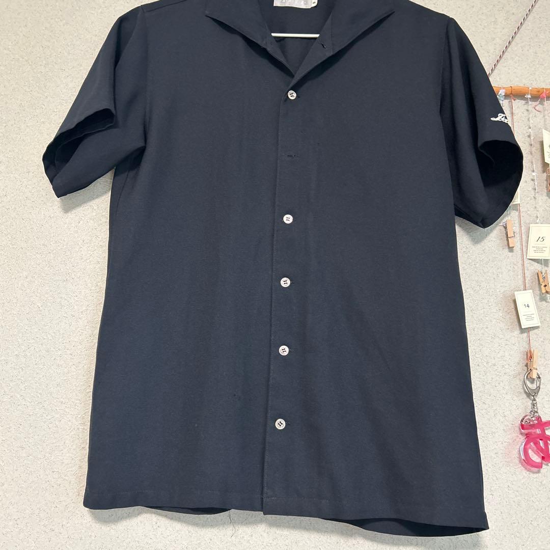 a.n.n.a. Jack 刺繍 半袖シャツ ブラック — image 5