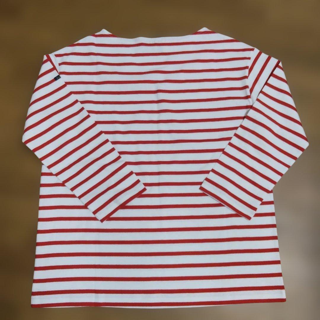 【leminor】SLOBE IENA別注　ビッグボーダーカットソー　赤サイズ3 — image 5