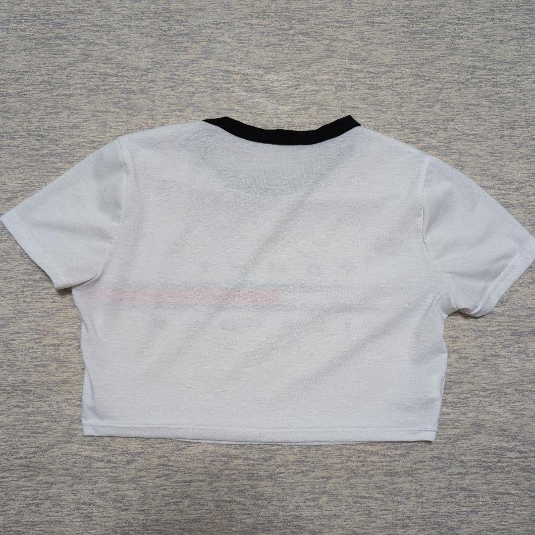 クロップド丈 Tシャツ ホワイト — image 2