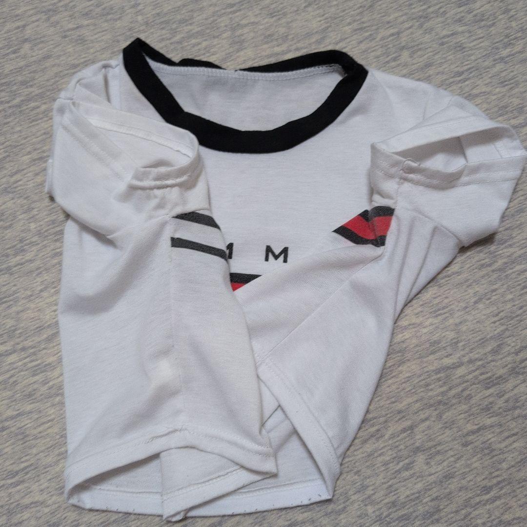 クロップド丈 Tシャツ ホワイト — image 3