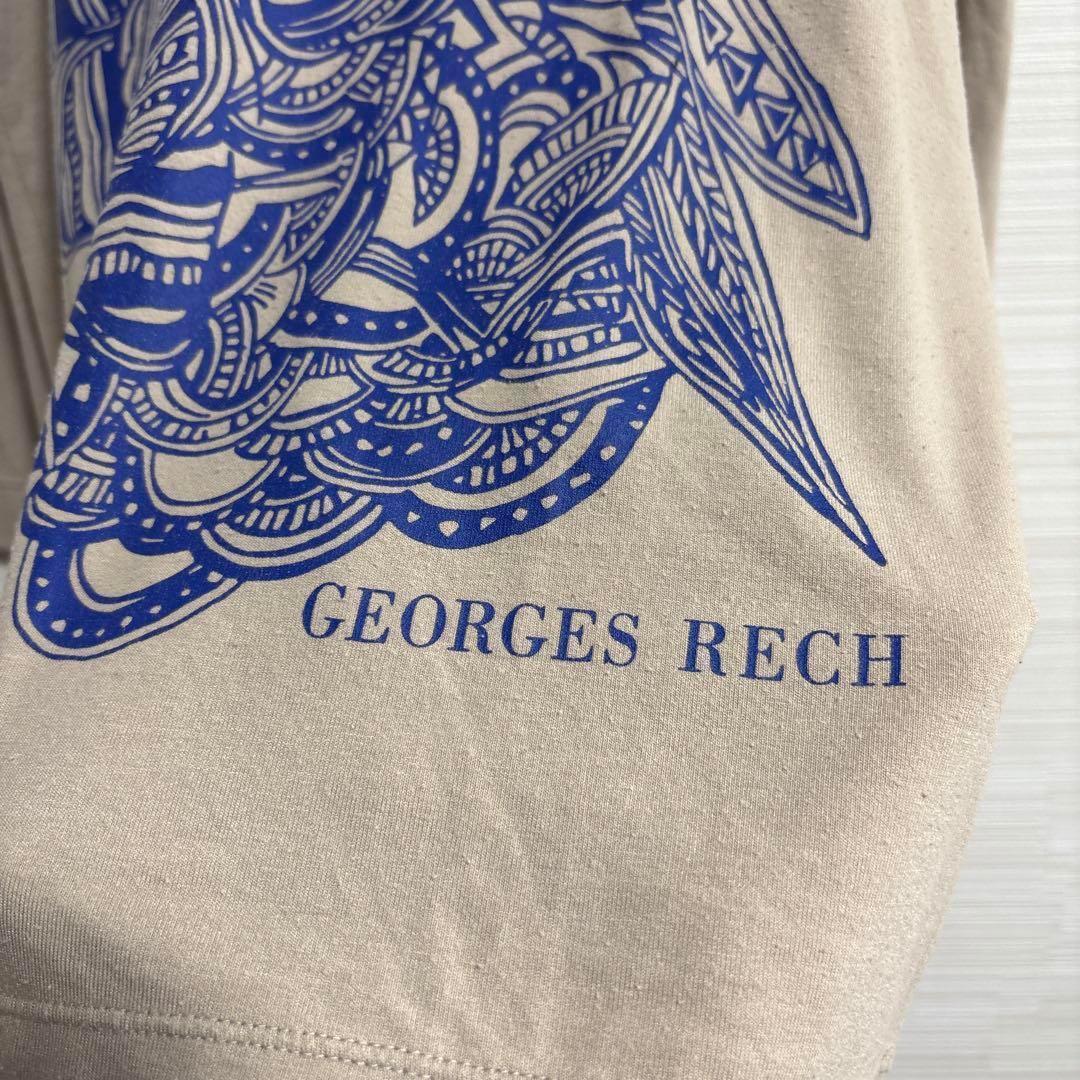 ジョルジュレッシュ GEORGES RECH ボタニカル柄カットソー Mベージュ — image 5
