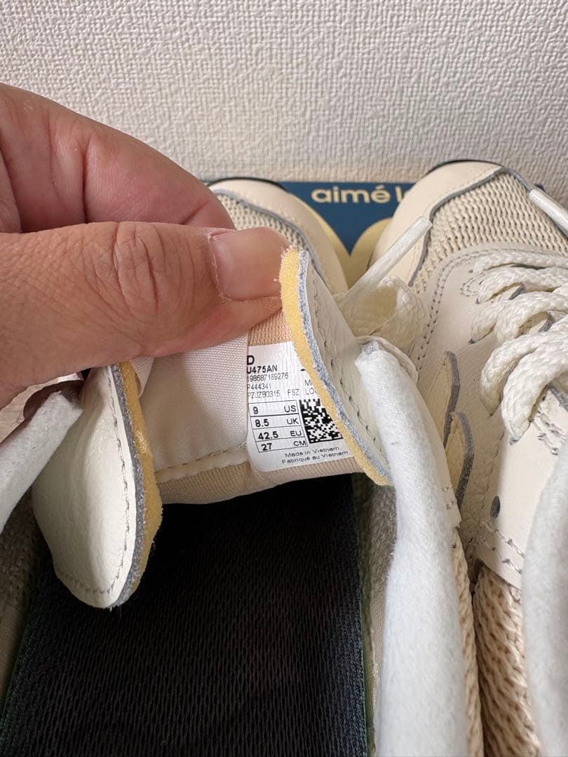 New Balance Aime Leon Dore スニーカー　27センチ — image 5