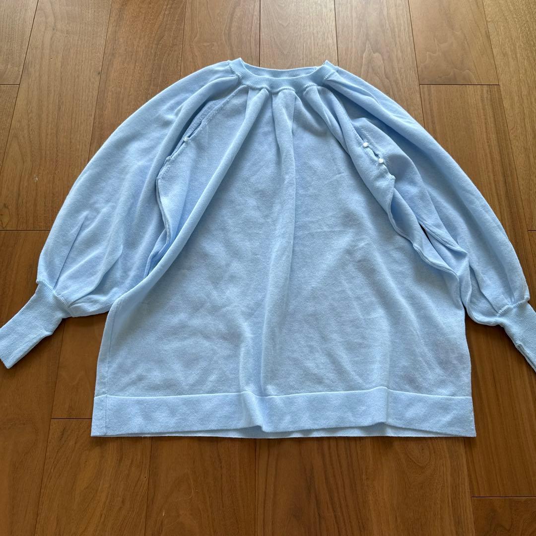 【美品】GALLARDAGALANTEガリャルダガランテ　パフスリギャザーニット — image 2