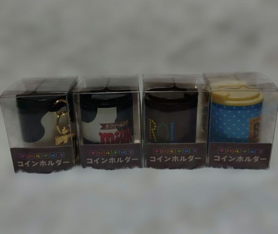 チロルチョコ コインホルダー 4個セット — image 2
