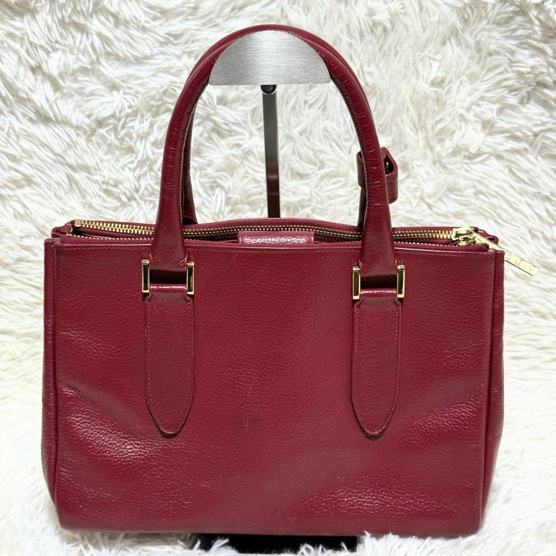 【✨極美品✨】ATAO アタオ 2way ハンドバッグ ショルダーバッグ レザー — image 4