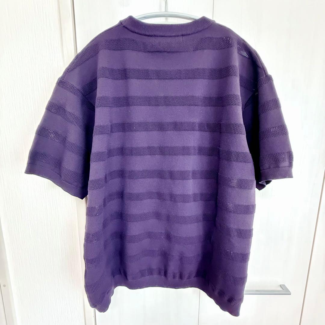 夏服 nano universeナノユニバース サマーニットボーダーT — image 3