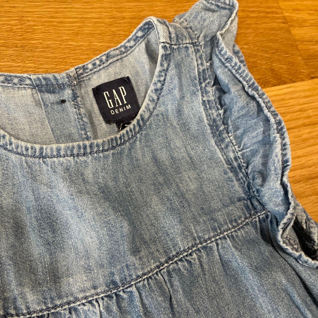 GAP デニム ノースリーブワンピース　3YEARS — image 2