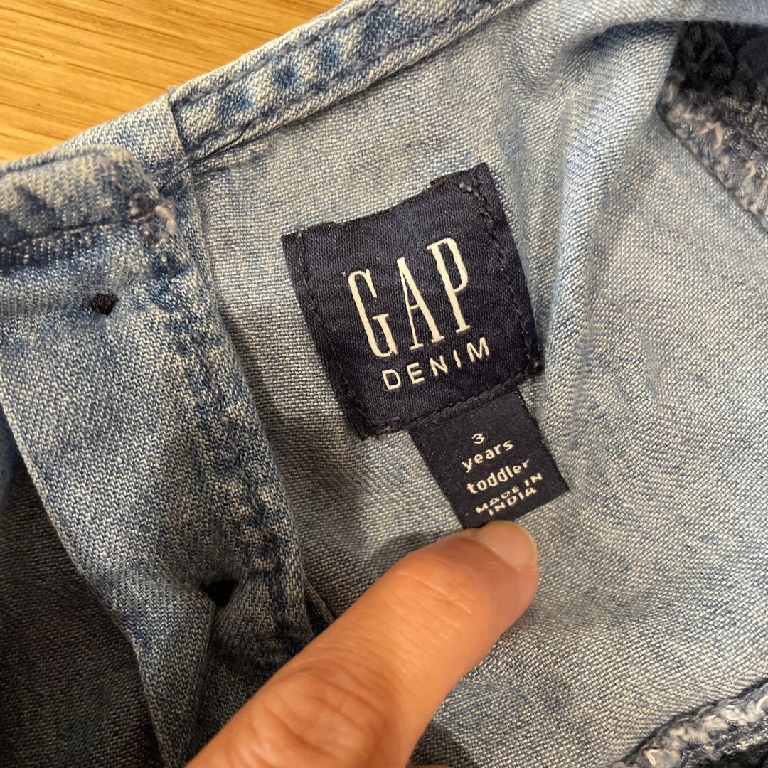 GAP デニム ノースリーブワンピース　3YEARS — image 5