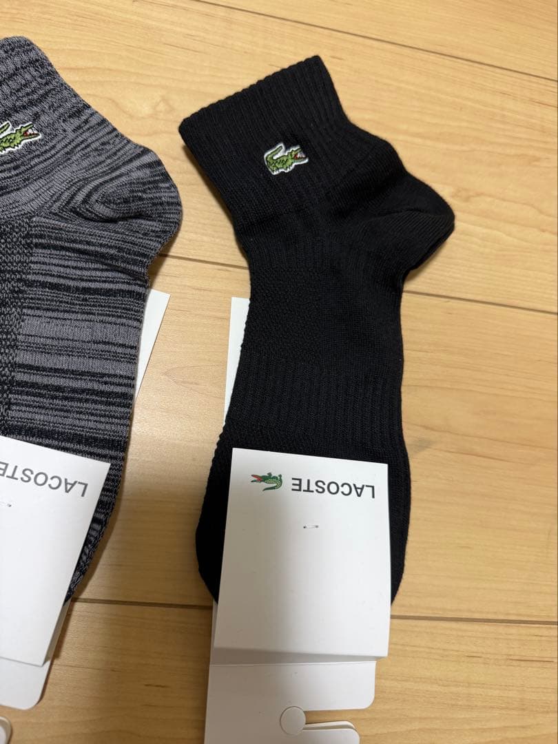 LACOSTE ラコステ メンズソックス 4足セット 25~27cm — image 5