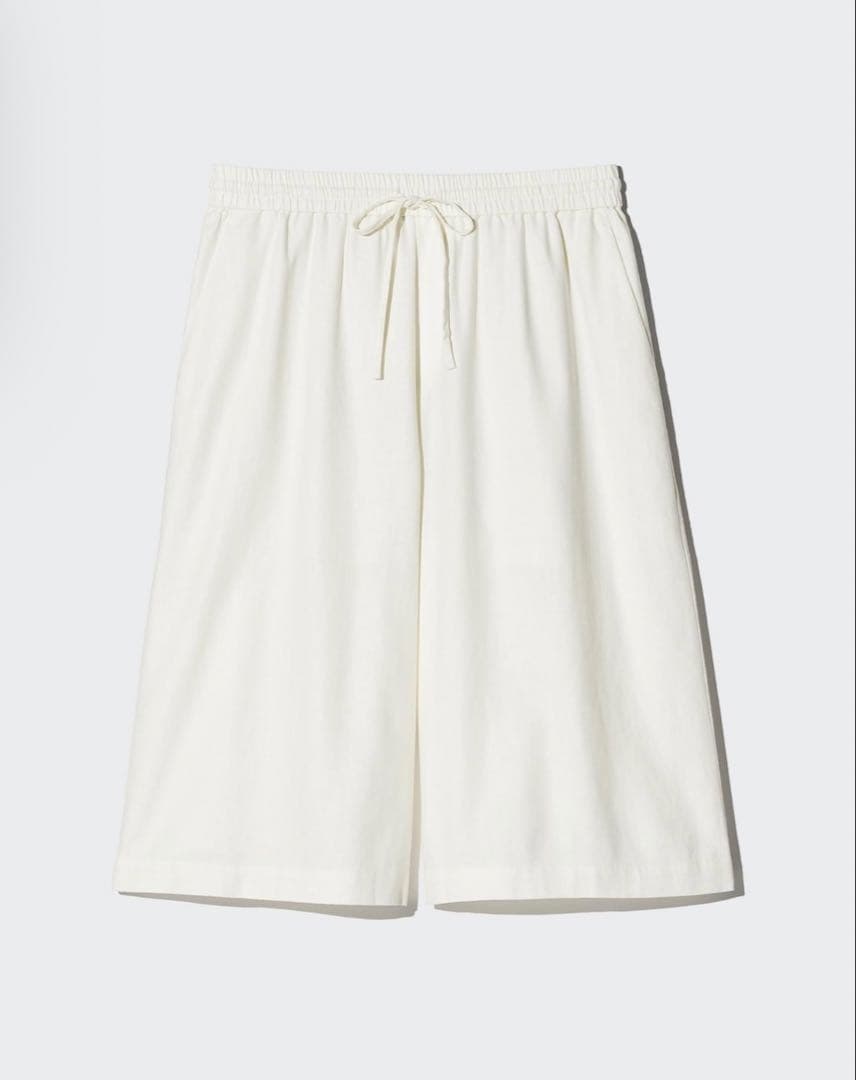 UNIQLO ユニクロ　リネンブレンドキュロット XL — image 2