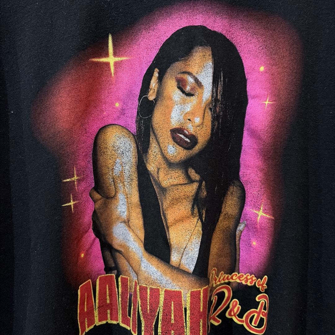 アリーヤＲ&BプリントTシャツ　ＸＬ — image 2