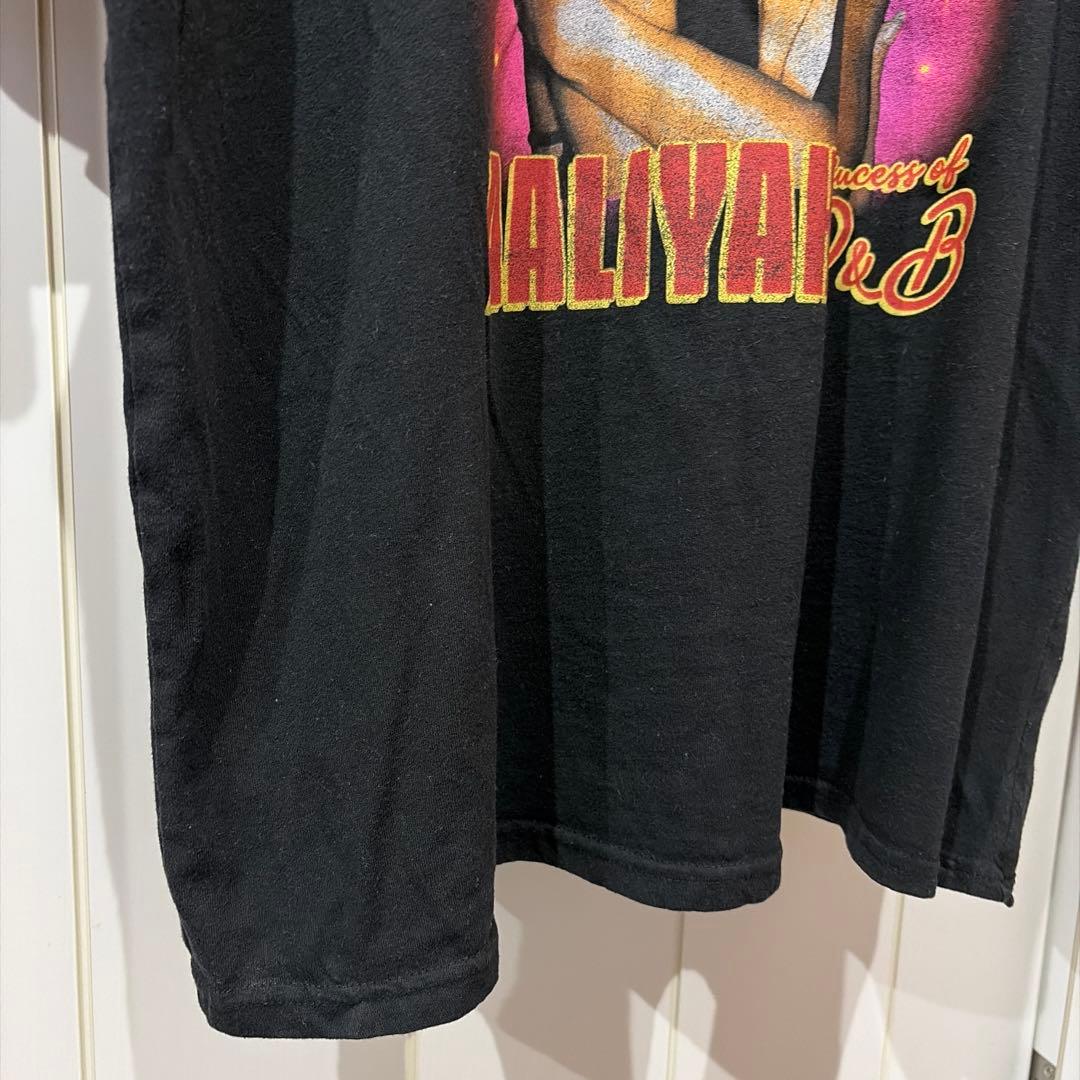 アリーヤＲ&BプリントTシャツ　ＸＬ — image 5