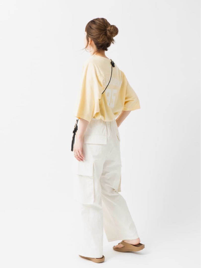 1回のみ着用 IENA取扱 B.C STOCKドロストカーゴパンツ 美品 — image 2
