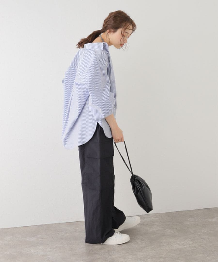 1回のみ着用 IENA取扱 B.C STOCKドロストカーゴパンツ 美品 — image 4