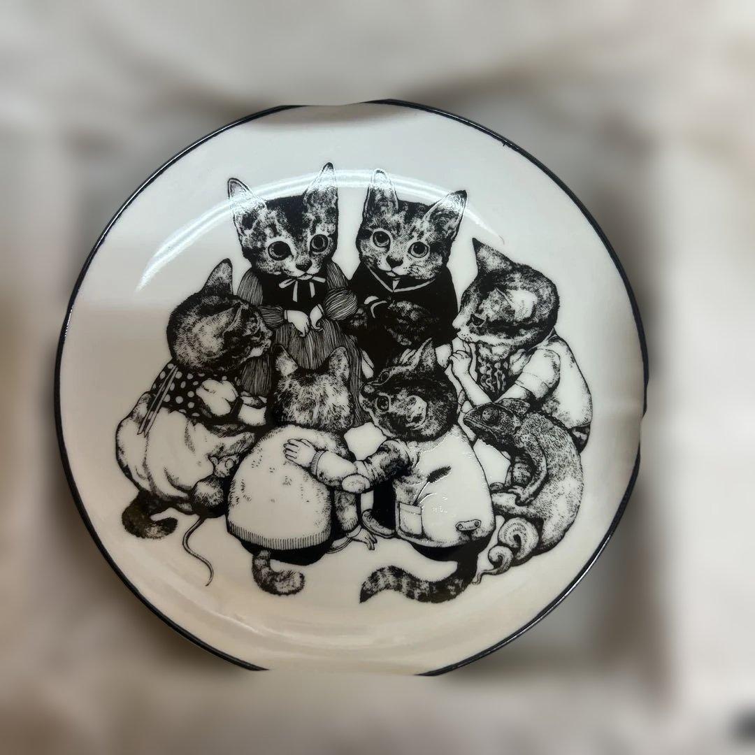 新品未使用　ヒグチユウコ展 CIRCUS ROUND PLATE 16cm — image 3