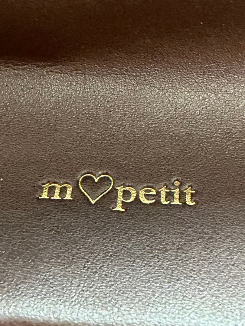 m petit by misako ハンドバッグ ブラウン リボン — image 2