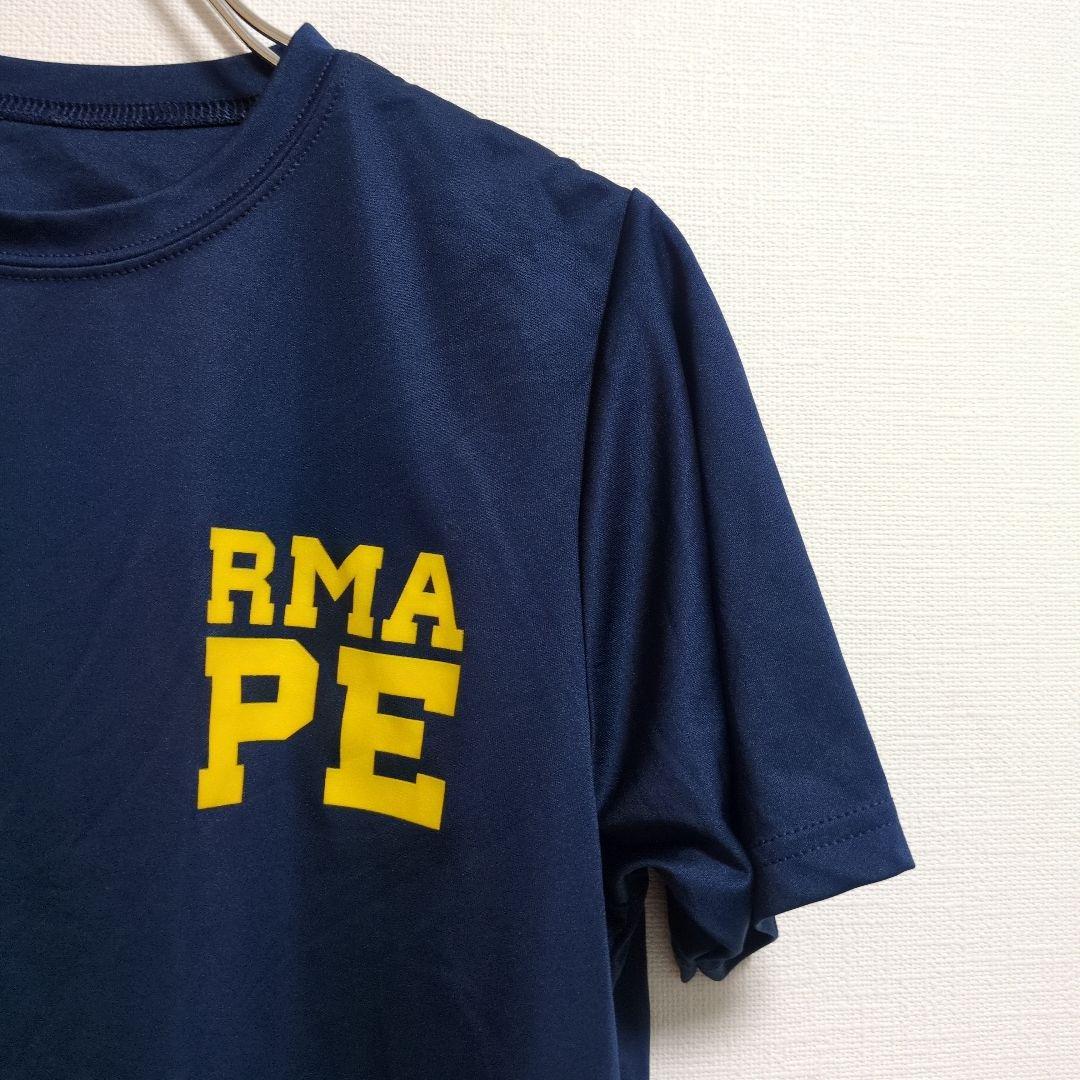 A4 エーフォー Tシャツ クルーネック 半袖 無地 M 紺 ポリエステル — image 3