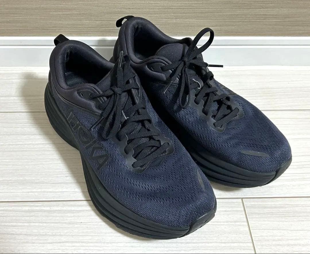 【期間限定値下げ】HOKA ONEONE ボンダイ8 ブラック　28cm — image 2