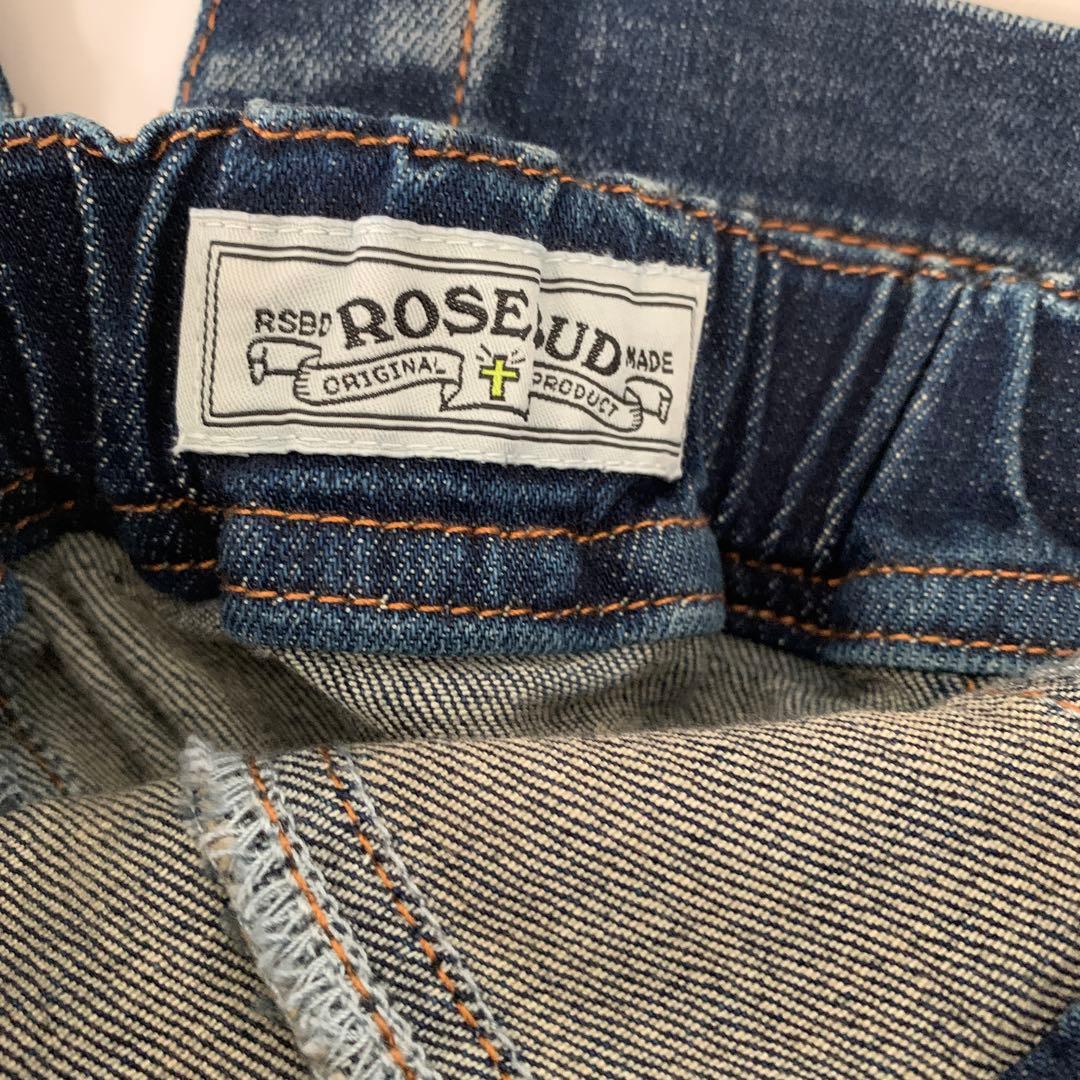 新品未使用　☆ROSE BUD デニム ベアトップ ワンピース — image 3